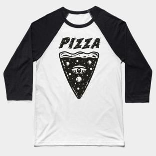 Pizza Baseball T-Shirt